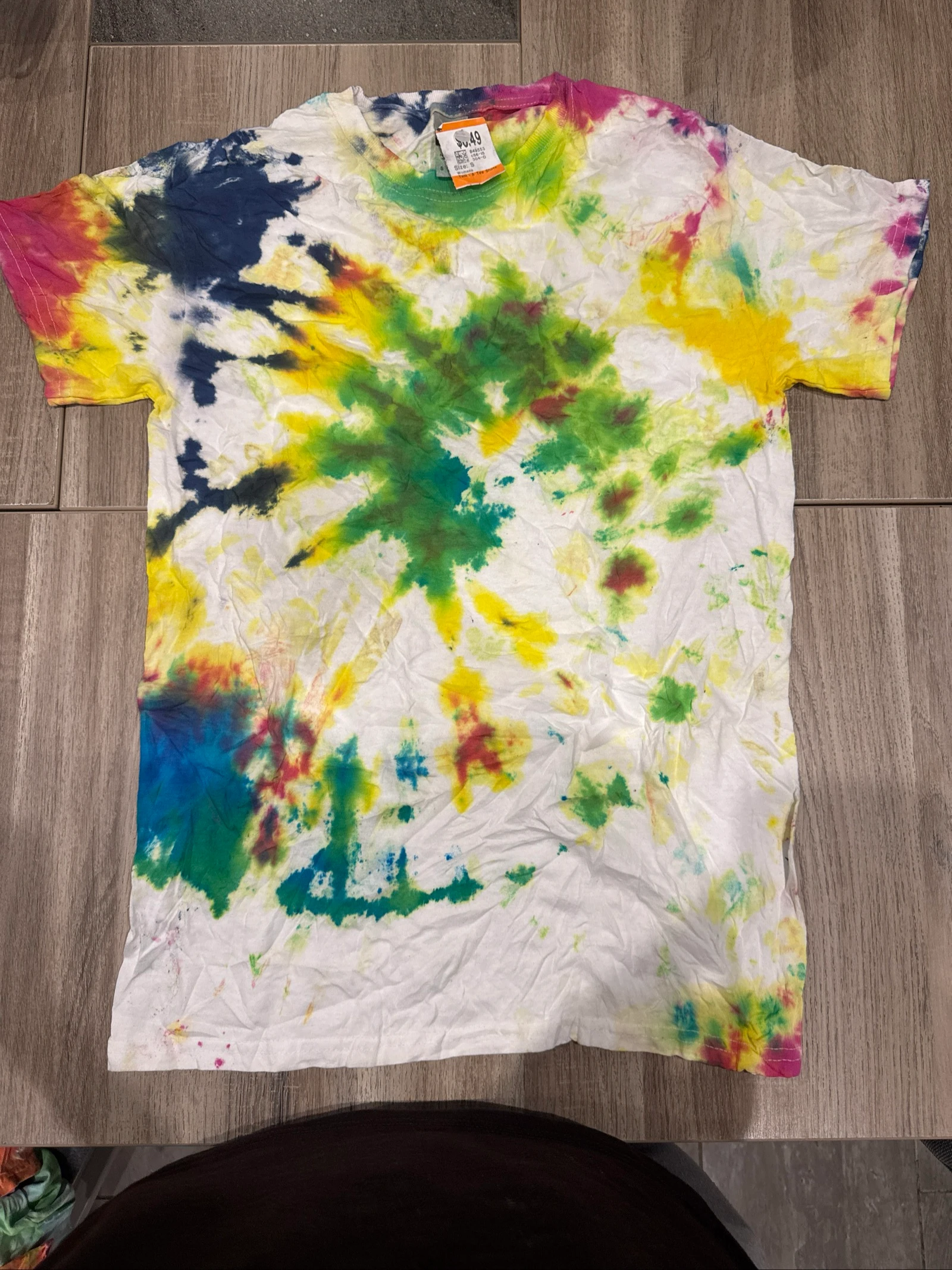 Lot 2 gekleurde T-shirts maat S – photo 3